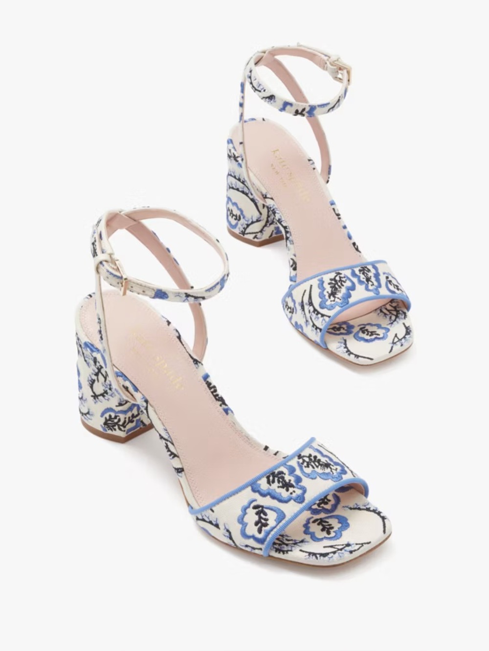 Kate Spade Delphine Embroidred Heels